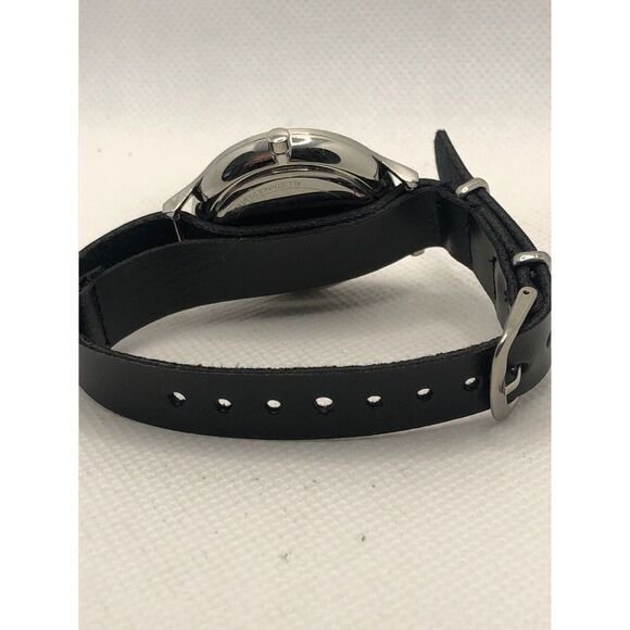 Skagen SKW2673 Women's Black Leather Analog Black Dial Quartz Wrist Watch OL131 - Picture 8 of 8